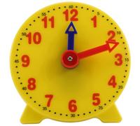 Bortivier 4 Pouces éTudiant Apprentissage Horloge Temps Modèle Enseignant Horloge 12/24 Heure Outils D'Apprentissage de L'éCole