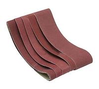 Bortivier 5 PièCes 100 X 915 Mm Bande Abrasive 4 Pouces X 36 Pouces Bande Abrasive pour éCran de PonçAge avec 60120180240320 Girt