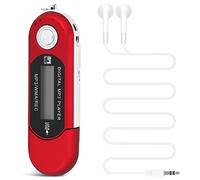 Bortivier 8G Cle USB Lecteur Baladeur MP3 Player FM Rouge