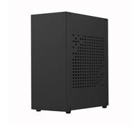 Bortivier A07 Mini ITX Boîtier D'Ordinateur Châssis HTPC Boîtier Hôte USB3.0 ITX Boîtier Ordinateur Personnel Châssis de Bureau Boîte Facile à Installer Noir