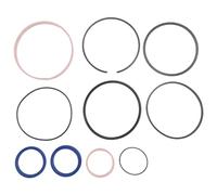 Bortivier Accessoires de Kit de Joint de Reconstruction de Cylindre de Fendeuse de Bûches Hydraulique pour Cylindre de Tige de 4,0 Pouces X 1,75 Pouces, Kit de Reconstruction de Cylindre Hydraulique