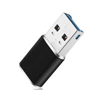 Bortivier Adaptateur de Lecteur de Carte MéMoire Mini USB 3.0 en Aluminium pour Carte Micro-SD/Lecteur de Carte TF Adaptateur PC Ordinateur Portable