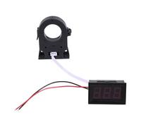 Bortivier Ampèremètre Numérique à Effet Hall 100 A, Charge, Décharge, Tension, Courant, LED, DC 12 V, 24 V, 48 V, 60 V, 72 V, pour Voiture