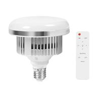 Bortivier Ampoule LED 85W à Économie D'Énergie avec E27 et Télécommande pour Studio de Photographie à Domicile