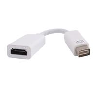 Bortivier Blanc Cable Adaptateur Mini DVI vers pour
