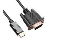 Bortivier Câble USB C vers VGA 5,9 Pieds/1,8 M, Câble USB de Type C vers VGA, Adapté Aux PéRiphéRiques USB 3.1, Adapté à, Etc.