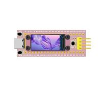 Bortivier Carte Mère STM32F103C8T6, Écran Couleur LCD TFT 0,96 Pouce, Microcontrôleur Arm, Port Type-C pour Carte de Développement STM32 TFT avec LED