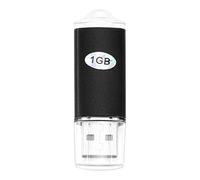 Bortivier Clé USB Disque U Drive Stylo Flash pour Pc TV Couleur: Noir Capacité: 1Gb
