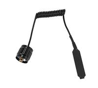 Bortivier Commutateur de CâBle Commutateur à Distance Bouton-Poussoir pour Lampe de Poche 501B LED