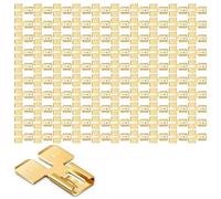 Bortivier Connecteur à Fourche Double à Déconnexion, Adaptateur de Borne de Électrique Bidirectionnel Mâle Simple, Étiquette A