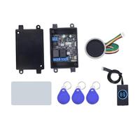 Bortivier Contrôleur D'Accès par Empreinte Digitale avec Module de Contrôle de Verrou Électrique NFC, Relais de Contrôle, Interrupteur D'Induction de Carte IC pour Déverrouillage de Vélo DIY S3