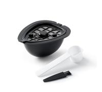 Bortivier Dosette de Capsule de Café 2 en 1 pour Machine 9662.62, Dosette de Filtre Rechargeable, Pièces de Rechange, Accessoires Capsule de Café et Thé-B