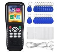 Bortivier Duplicateur D'Identification RFID, Copieur, Fonction de Décodage, Machine à Clés, Copieur RFID NFC, Lecteur D'Identification, Graveur de Carte T557 125 KHz H-ID