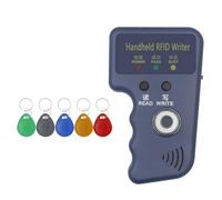Bortivier Écrivain de Carte RFID, Lecteur de Carte et Duplicateur +5XT5577, Porte-Clés 125 KHz TM Copier Key Writer Cloner pour les Cartes à Puce EM4305 CET5200 TM.