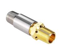 Bortivier Foyers à Gaz Propane Liquide 1/2 Pouces Vanne de MéLange D'Air, Vanne de MéLange avec Capacité éLevéE 90 K BTU pour Foyer ExtéRieur au Propane