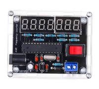 Bortivier Fréquencemètre, Compteur de Fréquence 10 MHz Kit de Bricolage Compteur de Fréquence AVR Fréquence avec Compteur de Coque Résolution 0,000 001 Hz