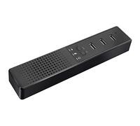 Bortivier Haut-Parleurs D'Ordinateur avec Microphone et Hubs Haut-Parleur de ConféRence USB, Mini PC pour VidéOconféRence