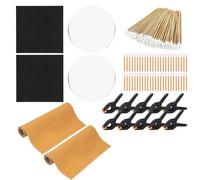 Bortivier Kit de 166 Pièces pour les Collectionneurs de TCG pour le Lissage des Cartes, Outil D'Accessoire pour le Lissage des Cartes, Entretien et Nettoyage.