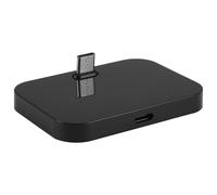 Bortivier Mobile Support De Bureau pour Téléphone Portable Type-C, Téléphone Portable USB-C, Station d'accueil pour Charge, Noir