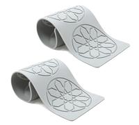 Bortivier Moule en Silicone, Moule à Meringue au Chocolat, Moule en Silicone Décoratif 3D, Cuisson Fondant en Silicone