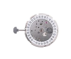 Bortivier Nouveau Mouvement de Montre Japon 21 MIYOTA 8215 de Haute Qualité, Roue de Date Noire en Acier Inoxydable