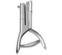 Bortivier Perforateur Monotrou Argenté Perforateur Rond de 3 mm Perforateur Portatif à Long Trou