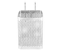 Bortivier Porte- en Acier Inoxydable Porte-Couverts Suspendus Panier de SéChage Vaisselle Egouttoir avec Crochets Ustensile de Cuisine (B)