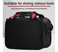Bortivier Sac de Trousse à Outils à Fibre Optique FTTH pour Wattmètre VFL, Wattmètre Optique, Stylo à Lumière Rouge, Sac de Rangement D'Outils Réseau