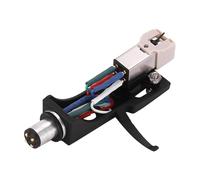 Bortivier Stylet à Cartouche avec Platine Tourne-Disque 4 Broches Contacts pour Phonographe Platine Vinyle Gramophone LP Aiguille en Vinyle