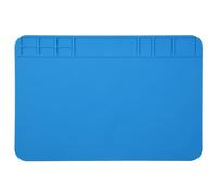 Bortivier Tapis de RéParation RéSistant à la Chaleur de Tapis de RéParation de Soudure D'Isolation de Silicone pour Le TéLéPhone Portable PCB BGA Pad de RéParation de Fer à Souder