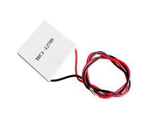 Bortivier TEC1-12705 Refroidisseur ThermoéLectrique Peltier 40X40Mm TEC12705 Module D'éLéMents Peltier pour Radiateur Plus Refroidisseur
