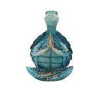 Bortivier Tortue - MéDitation Yoga Tortue Decor- Yoga Tortue Figurine pour Spiritual Garden Room Decor (A)