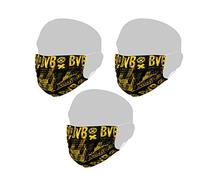 Borussia Dortmund BVB Masque Design Noir (3-pack)