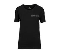 Borussia Dortmund BVB T-Shirt surdimensionné pour Femme, Noir, Taille XL, Noir, XL