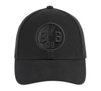 Borussia Dortmund Casquette BVB avec logo noir, Noir , taille unique