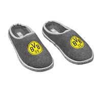 Borussia Dortmund Chaussons en feutre BVB, gris, 40/41 EU