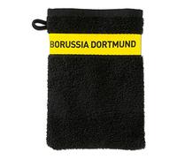 Borussia Dortmund,Gant de toilette, Mixte Adulte, noir-jaune, Taille unique
