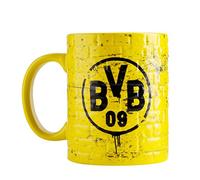 Borussia Dortmund, Mug GELBE WAND, noir-jaune,