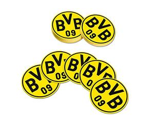 Borussia Dortmund, Tapis à bière (lot de 50), noir-jaune,