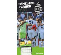 Borussia Mönchengladbach 2024 - Planning familial - Calendrier pour fans - Calendrier de football - 22 x 45 cm - Sport