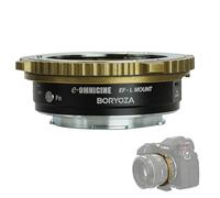 BORYOZA EF-L Adaptateur d'objectif AF compatible avec objectif Canon EF/EF-S pour appareil photo Leica L-Mount SL2/Lumix S1 S1H S5/Sigma FP L, autofocus électronique, autofocus sans couture.