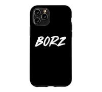 Borz - Typographie du Loup tchétchène Coque pour iPhone 11 Pro