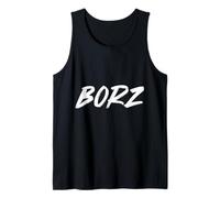 Borz - Typographie du Loup tchétchène Débardeur
