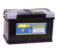 BOS24® BOS_A6 AGM Batterie de démarrage Start/Stop 12 V 80 Ah 800A (EN) Optimum Performance PLATINUM