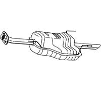 BOSAL - Silencieux arrière 185-441 - Réf. 185441
