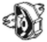 Bosal Support caoutchouc d'échappement 255-141