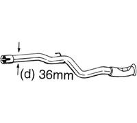 Bosal 889-167 Tube de réparation, catalyseur