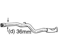 Bosal Tube de réparation du catalyseur 889-167 (Réf. 889167)