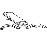 Silencieux final BOS190-371 BOSAL