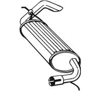 Bosal Silencieux arrière 211-403 pour Land Rover Freelander I